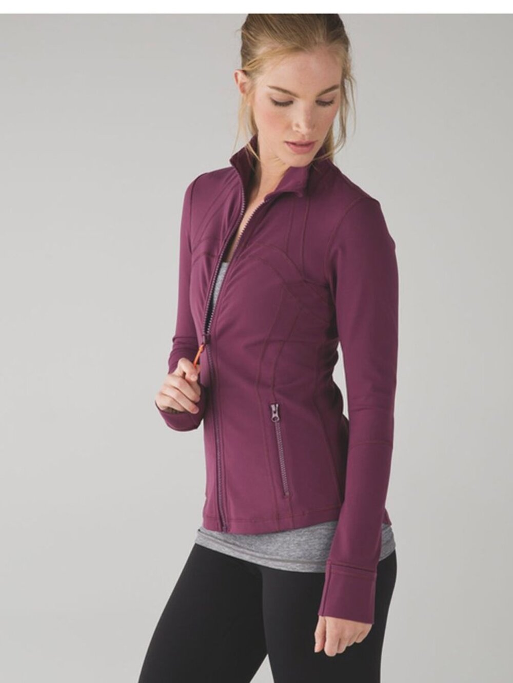 Lululemon  Define Jacket Luon Red Grape (plum) Size 8